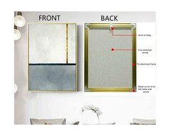 DIY Metal Floating Frame for 30X40 Canvas Painting Art,4/5″(2.1cm) Depth, Flo…