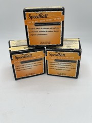 New Speedball Super Black India Ink-2oz M5 Lot Of 3