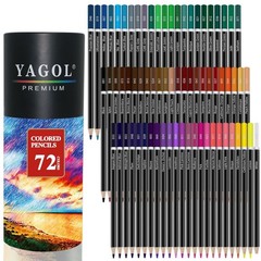 Yagol Colored Pencils for Adult Coloring Books, 72 Color Pencil Set, Soft Core C