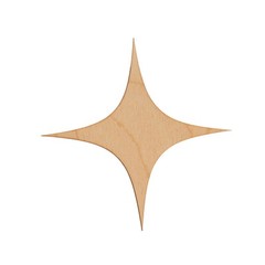 New Years Wood Sparkles Cutout, From 8″- 22″ Pack of 3 Party Decor | Woodpeckers