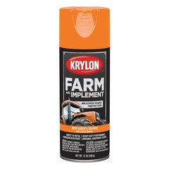 Krylon K01954008 Farm & Implement 12 Ounce (Pack of 1), New Kubota Orange