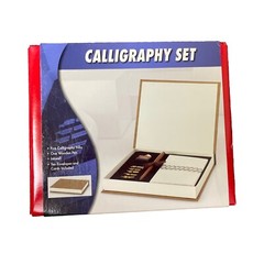 Calligraphy Pen Set New Beginners Wooden Pen Inkwell