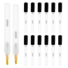 15 Pcs Mark Pen Empty Holder Tilted Refillable Paint Marker Markers Pens