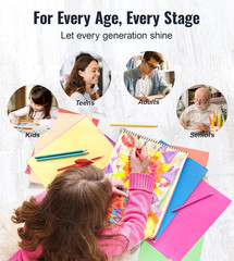 120 Colored Pencils Set for Adults & Kids – Soft Oil-Based Cores