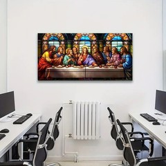 5D DIY Last Supper Diamond Painting Kits for Adults, Large Size Full Drill Diam.