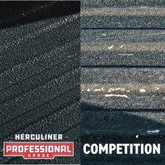 Spray-On Truck Bed Liner Kit – Professional Grade, 1 Gallon Spray-On, Black