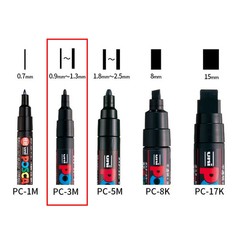 Acrylic Marker Pen 0.9-1.3mm Water-Based Graffiti Art Painting Drawing 1pc