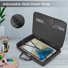 Premium Art Portfolio Case – 24″ x 36″ – Soft Sided – Foldable – Waterproof &…