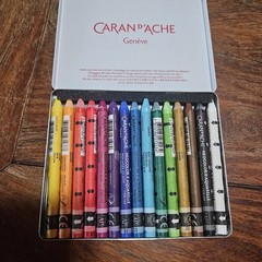 Caran d’Ache Neocolor II Water-soluble Wax Pastels 15 Colors Swiss Made