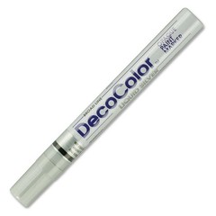 Marvy Uchida DecoColor Broad Point Paint Markers, Silver,Art Pens & Markers