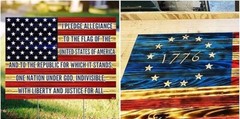 12 PACK American Patriot Stencils Marines Army Navy Flags 1776 50 Stars Gadsden