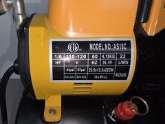 Airbrush Compressor, model AS18C. It Works Excellent, Super Quiet!!