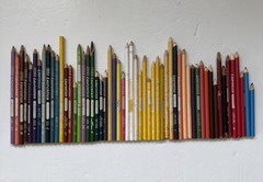 Vtg Laurentien Colored Pencils Crayon Lot 50+ Venus Canada USA Multicolored Art
