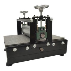 Single-Axis Intaglio Press Professional Etching Printing Machine w Feet Felt Pad