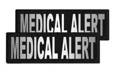 Removable Patches (2 Per Pack) – 1 x 2.75″ MEDICAL ALERT