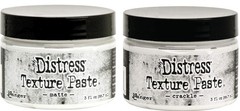 Tim Holtz Distress 2020 Texture Paste – Matte and Crackle – Two Jar Red Green