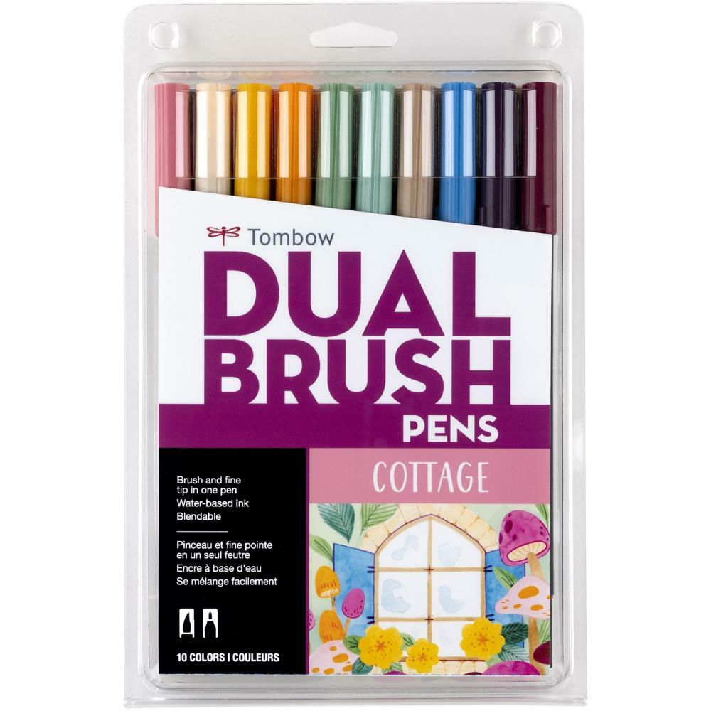 Tombow Dual Brush Pens 10/Pk – Cottage, DBP1056216