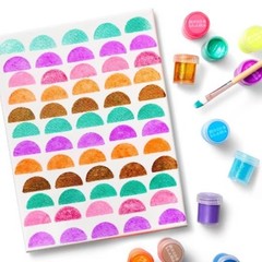 24ct Acrylic Paint Set Metallic/Neon/Glitter-Mondo Llama: Non-Toxic Craft Paints