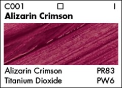 3X GRUMBACHER Academy Acrylic Paint, 200ml/6.8 oz. Plastic Tube Alizarin Crimson