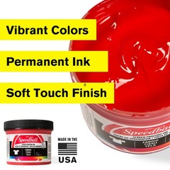 Speedball 004550, 4550, Fabric Screen Printing Ink, 8 Fl oz., 8 fl oz, Violet