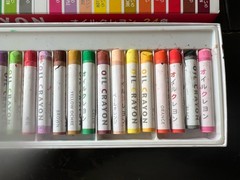 Daiso Japan Artist Oil Crayon Set of 24 Sticks #59 – Used