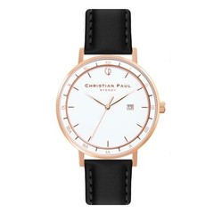 Christian Paul ALPHA A001BKSPG 43mm Watch 5ATM (2-Year Warranty)
