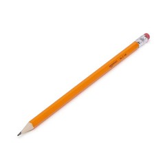 Amazon Basics Wood-Cased #2 HB School Pencils 1 Count (Pack of 30), Orange