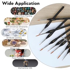 Miniature Paint Brushes Kit, Fine Detail Painting Brush Micro Professional