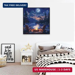 Paint by Numbers Kit for Adults Beginner, Landscape Easy Adult Paint by Number