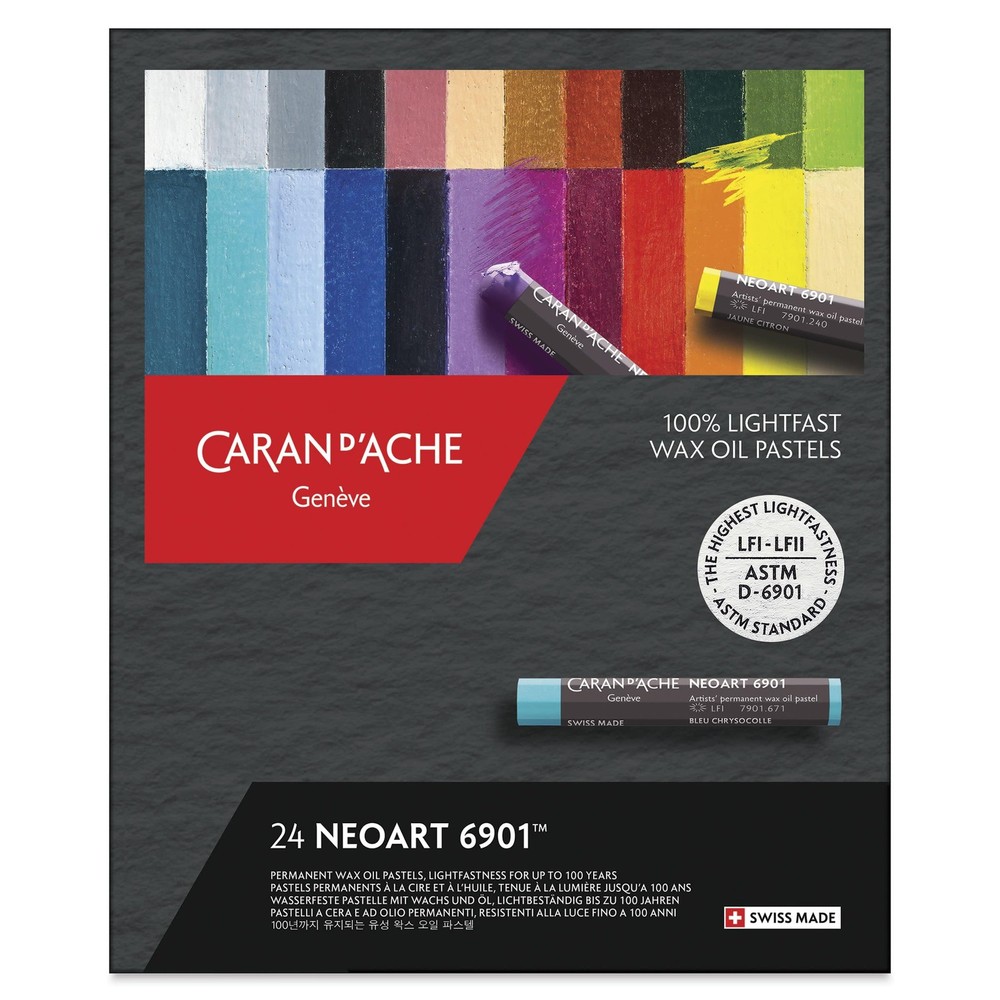 Caran D’Ache Neoart 6901 Artist Set 24 PCS Professional Drawing Tool