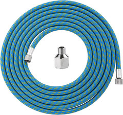 6Ft Braided Airbrush Hose 1/8″ BSP to 1/4″ Adapter Kink Resistant