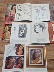 Vintage Walter Foster Art Instruction Books Lot – 8 Large Format Books Perfect C