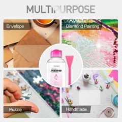 Protective Diamond Painting Adhesive – Clear Formula for Craft Perfection 4.4oz