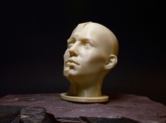 Planar Split Head (Female) – Portrait Drawing Sculpting Aid