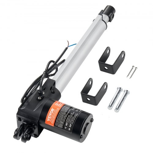 Linear Actuator 12V, 10 Inch Heavy Duty 1320lbs/6000N Linear Actuator, 0.19″…