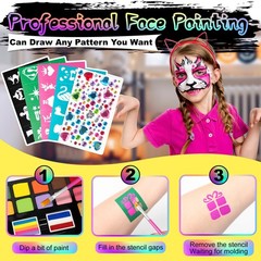 Fenmay Face Painting Kit for Kids, 24 Colors Washable Paint, 24 colors