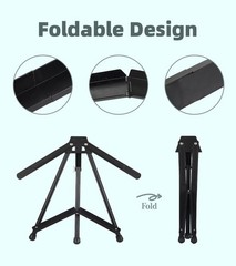 Tabletop Easel for Painting, 16″ to 21″ Artist Display Tripod with Extension,…