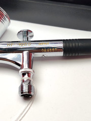 Olympos HP-100C Airbrush NOS 0.3mm Made in Japan New in Box FedEx RARE