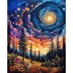 Landscape Paint by Numbers Kit for Adults – Scenery Adult Paint by Number Kits