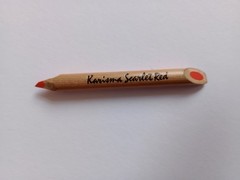 Rare Vintage Unnumbered Karisma Coloured Pencil Scarlet Red Used Karismacolor GC