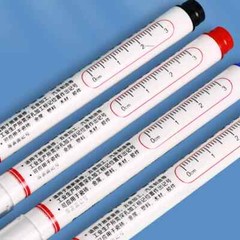 8pcs/4pcs Deep Hole Pen Long Nib Metal Drill Marker Pencil Working