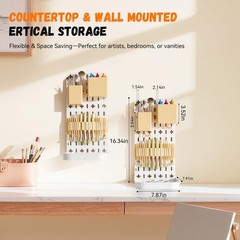 Paint Brush Holder Silicone Paintbrush Drying Rack Removable Craft Paint Storage