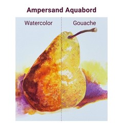 Ampersand Art Supply Aquabord | 6″ x 6″ | 1/8″ Flat Profile | Watercolor Pain…