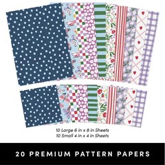 PAPERAGE Junk Journal & Scrapbook Kit, Hardcover Blank Journal Notebook, 20 P…