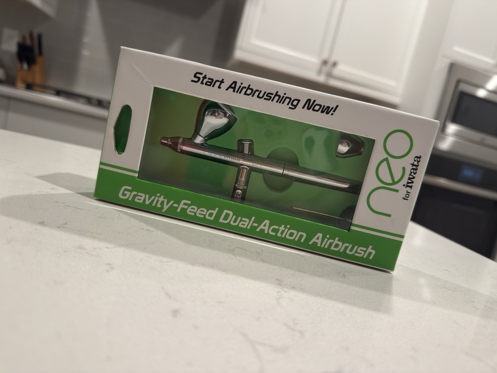 Neo For Iwata Gravity Fed Cn Airbrush 5 YR WARRANTY & FREE SHIPPING