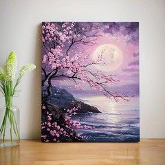 Paint by Numbers Kit for Adults, Cherry Blossom Adult