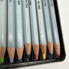Rexel Derwent Watercolour Pencils Professional 24 Pack Tin • Very Lightly Used