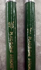 Robert Simmons Paint Brush Round & Flat Plaid One Stroke Dewberry Angular lot 6