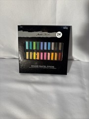 Master’s Touch Round pastel stick soft 24 Piece. New. High Quality-Oil Free.