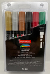 Craft Smart Chisel Tip Oil-Based Paint Pens 621359